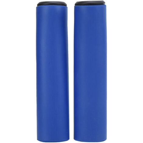 Manchons de guidon VTT antidérapants légers 30g, paire bleue pour vélo tout-terrain