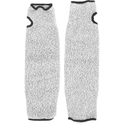 Manchons de protection anti-coupures Niveau 5 avec trou pour pouce, longueur 40 cm