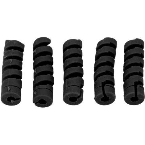 Manchons de Protection Cadre Vélo Noir - Lot de 5 Pièces pour Câbles Freins et Vitesses