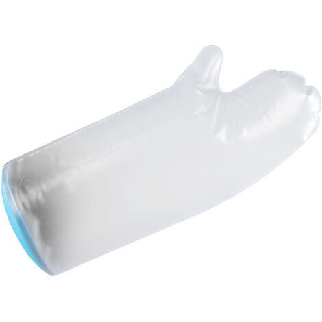 Manchons de protection douche PVC pour adultes, anneaux de plongée bleus, matériel de bain P220038cm