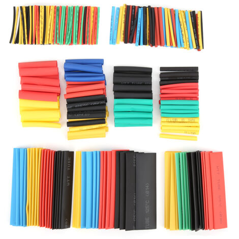 Manchons d'enveloppe de fil thermorétractables, 656 pièces, gaine de protection de câble isolée pour données, étanche