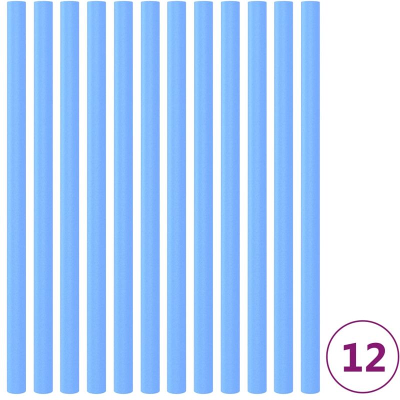 Vidaxl - Manchons en mousse pour poteau de trampoline 12 pcs 92,5cm Bleu
