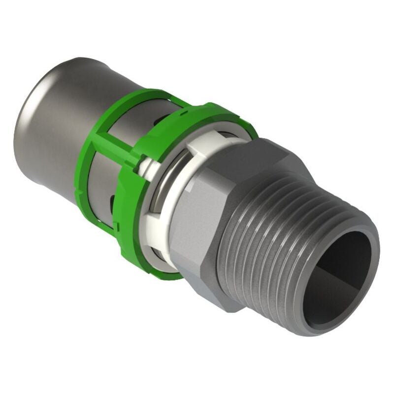 Manchon droit - filetage mâle conique - 26 x 3 vers 3/4 - lot de 2 Comap 7243gw2634