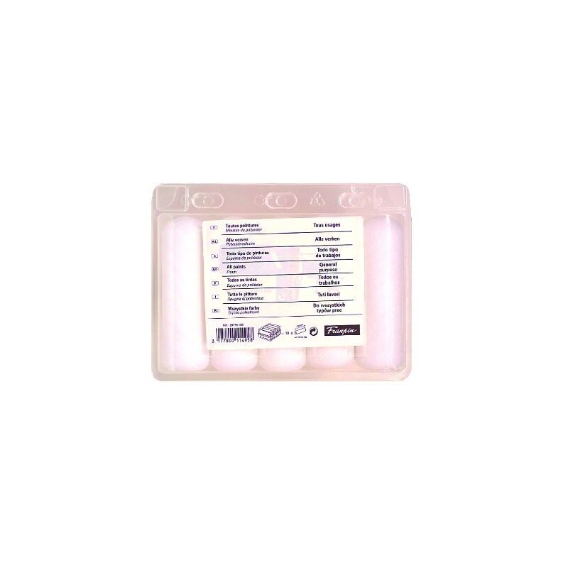 Manchons pour rouleau tous travaux - Lot de 10 2977810B Nespoli