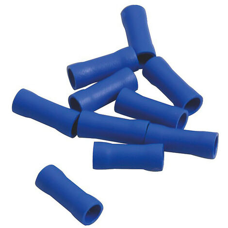Manchons raccordement isolés bleus X 10 - AUTOBEST