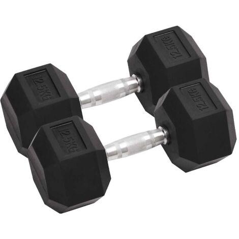 Mancuernas 2 unidades total hierro fundido 25 kg