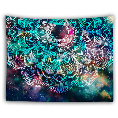 Constellation Wall Tapestry Nature Fabric Wall Decor Bedroom Bohemian Wall  Hanging Psychedelic Mandala Canvas Wall Art Japanese Tapestry for Living Ro