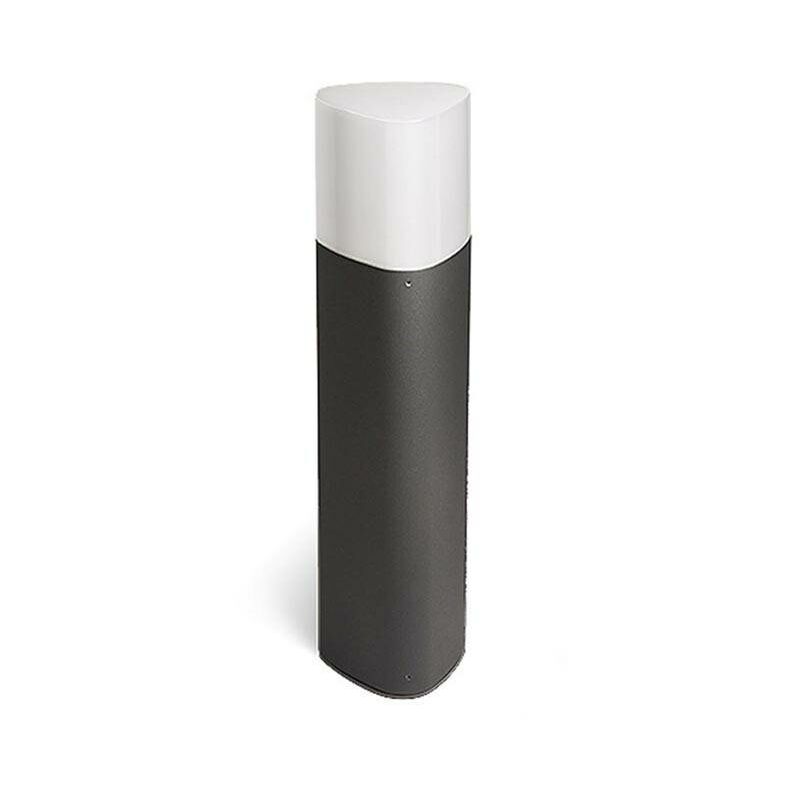 Forlight Mandela - 1 Light Outdoor Bollard Light Urban Grey IP44