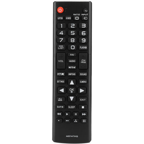 Mando a distancia AKB74475433 para TV LG 42LD550 y 47LD650UA, compatible con Smart TV