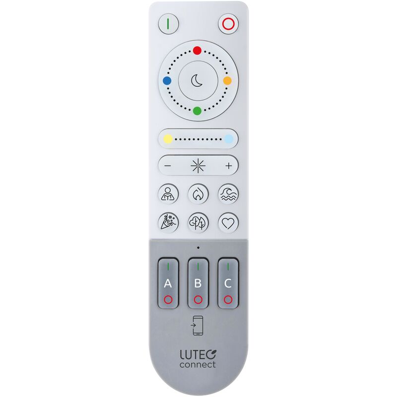 

Mando a distancia compatible con Connect. - Lutec