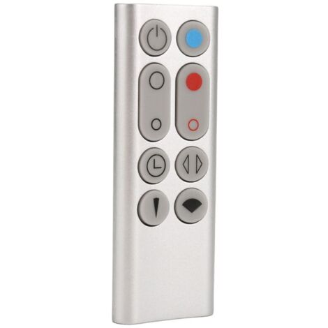 Mando a distancia de repuesto compatible con el ventilador purificador de aire sin aspas AM09 HP00 HP01, color plata.