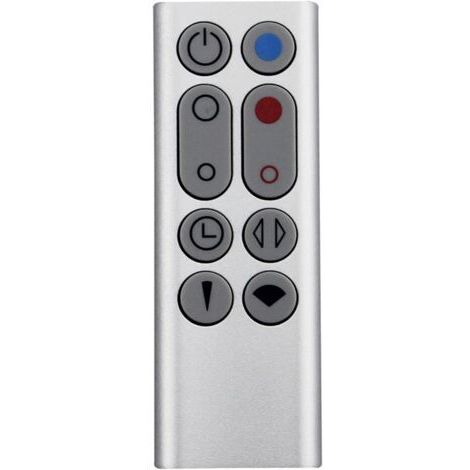Mando a distancia de repuesto HP00 HP01 aplicable para ventilador purificador Dyson Hot & Cool, color plata.