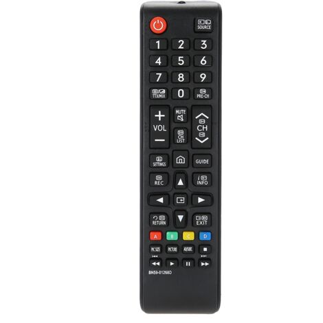 Mando a distancia de repuesto para Samsung BN59-01268D, compatible con televisores y cámaras.