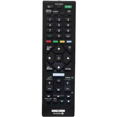 Mando a distancia de repuesto RM-ED062 para televisor Sony ED054 KDL-32R423A 32R424A