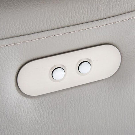 Mando a distancia eléctrico para sillones reclinables, aleación de zinc, 2 botones, 5 pines, interruptor de control para sillones elevadores.