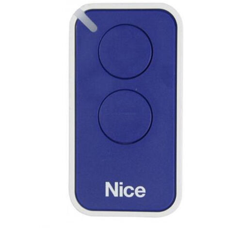 Mando a distancia Emisor INTI 2 CH Azul Azul NICE INTI2B Original