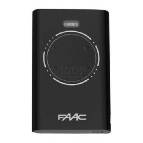 Mando a distancia FAAC XT4 433 SLH NEGRO