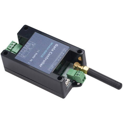 Mando a distancia GSM para puertas y portones con interruptor de relé G202 – Acceso inalámbrico mediante SMS/llamada gratuita (850/900/1800/1900 MHz)
