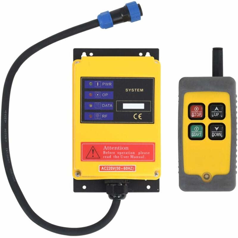 

Mando a distancia inalámbrico para polipasto eléctrico