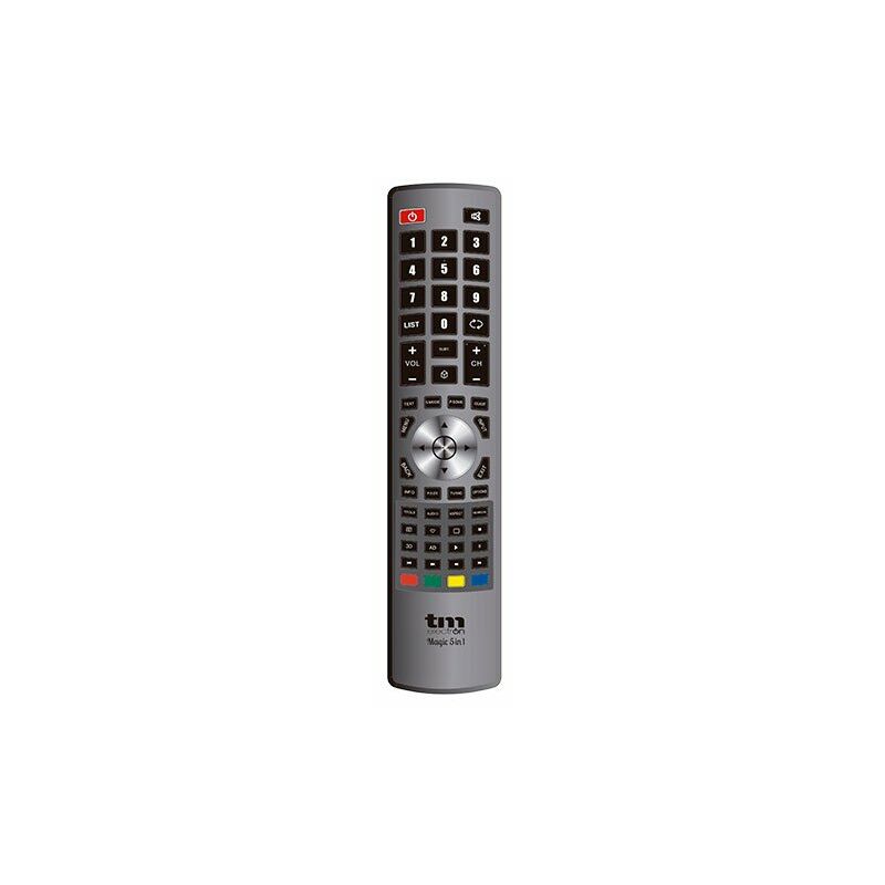 

TM Electron TMUR501 Mando a distancia universal para TV Magic 5 en 1 sin programación para LED, LCD o PLASMA