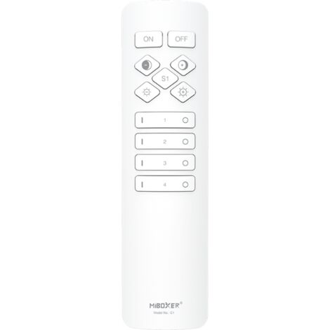 Mando a distancia MiBoxer C1 (4 zonas, monocromo, reproducción a color) – Blanco