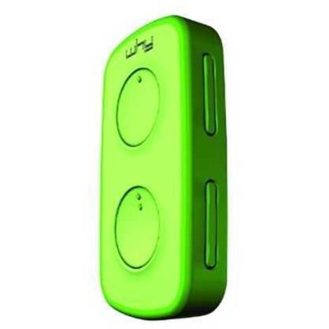 Mando a distancia multifrecuencia Mini Why-Evo 2+2 verde ácido