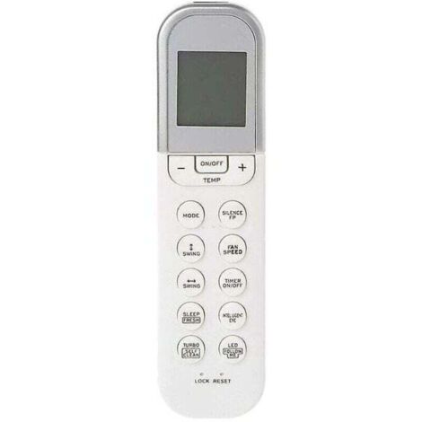 Mando a distancia para aire acondicionado compatible con XU, Midea Rg36f/bgef Rg36f2/bgef Rg36f4/bgef - KZQ