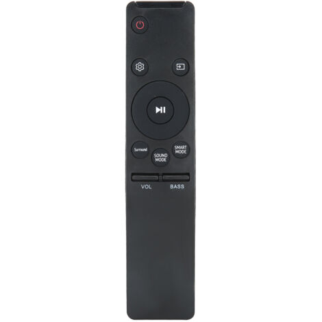 Mando a distancia para altavoz Samsung AH59-02759B, ABS negro resistente.