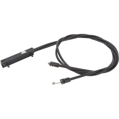 Mando a distancia para apertura del capó 51237184454 para BMW Serie 5 E60 E61 2004-2010 - Cable mecánico de larga duración ABS/Metal