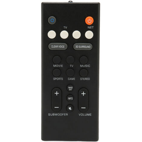 Mando a distancia para barras de sonido YAS 109BL, YAS 209BL, ATS 1090, ATS 2090, YAS 1080, ATS 1080 y VAF7640