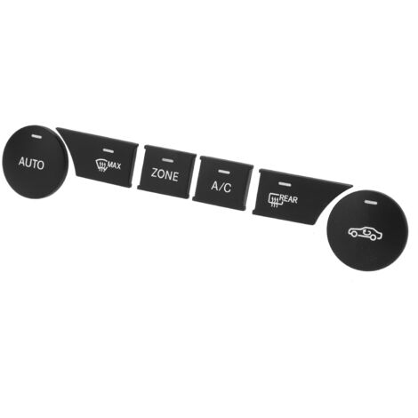 Mando a distancia para el control del climatizador ABS de Mercedes-Benz W204 y CLS - Juego de 10 botones mate.