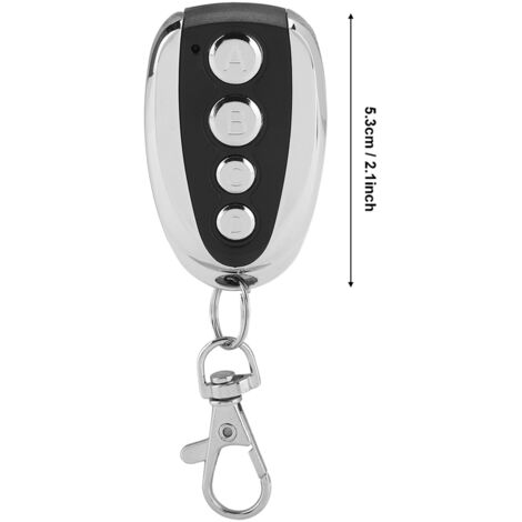Mando a distancia para puerta de garaje de 433 MHz, clon del PHOENIX PHOX TXC TRC TSC4 HANDY – plástico, alcance de 100 m, juego de 1 pieza