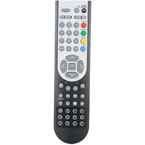 Mando a distancia para Smart TV HD - Modelo RC1900 - Negro, compatible con televisores de 16/19/22/24/26/32 pulgadas