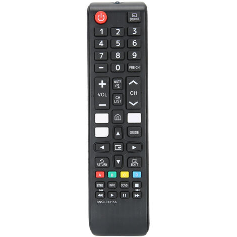 Mando a distancia para televisor Samsung BN59-01315A, resistente en ABS negro