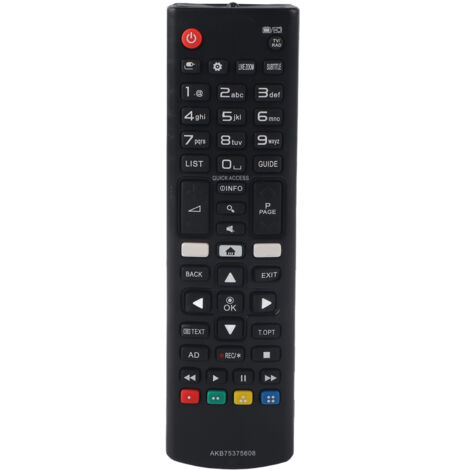 Mando a distancia para TV AKB75375608 compatible con televisores inteligentes LG.