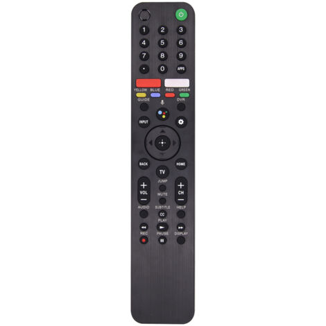 Mando a distancia por voz de repuesto TX500U para televisores inteligentes Sony, compatible con los modelos Bravia KD y XBR. Búsqueda por voz.