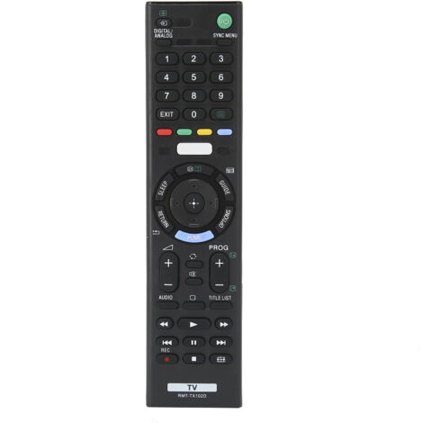 Mando a distancia reemplazo para televisor inteligente Sony RMT-TX100D, TX101J, TX102U y TX102D