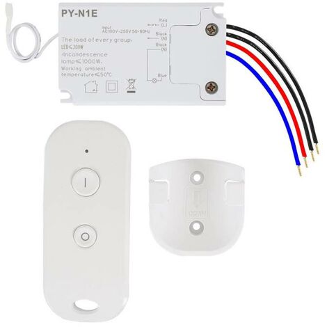 Mando a distancia RF + controlador ON/OFF AC100-250V