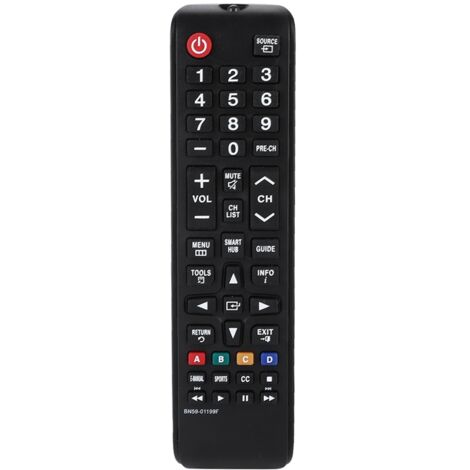 Mando a distancia universal BN59-01199F para televisores LED y Smart TV de Samsung.