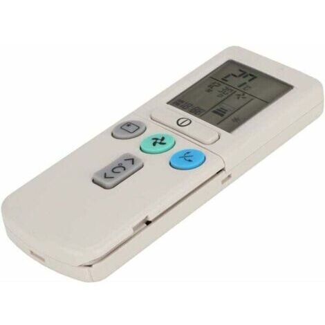 Mando a distancia universal de repuesto para aires acondicionados Hitachi RAR-2A1, RAR-52P1, RAR-2SP1, RAR-3U4, RAR-2P2, RAR-3U3, RAR-52P2 y RAR-2P1.