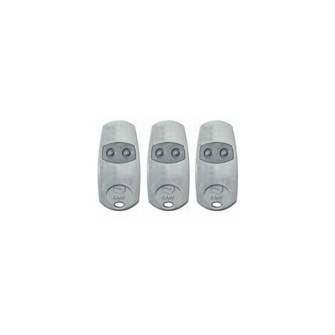 Mando a distancia Universal Gate - Mando a distancia original Came TOP432EE 3 piezas. Frecuencia de código fijo 433,92 MHz (gris)