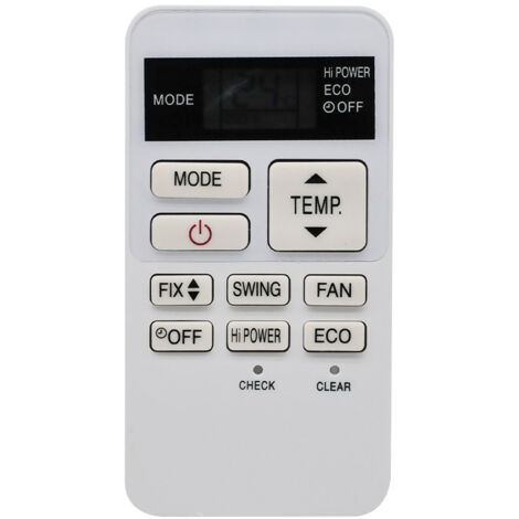 Mando a distancia universal para aire acondicionado