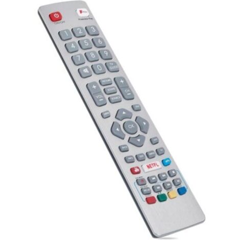 Mando a distancia universal para televisores inteligentes: compatible con Sharp, 4 accesos directos preestablecidos, no requiere configuración.