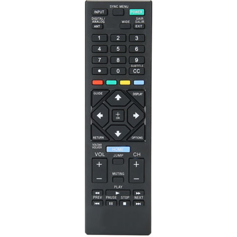 Mando a distancia universal para televisores LCD Sony, RM-YD093, con códigos compatibles.