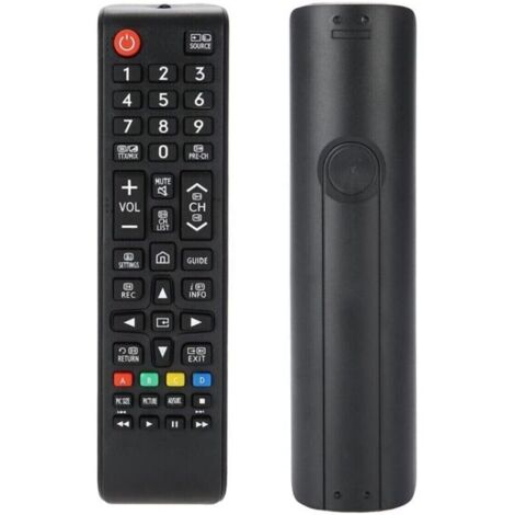 Mando a distancia universal para televisores Samsung, compatible con todos los modelos Samsung, color negro.