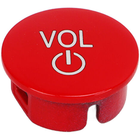 Mando central de audio ABS con control de volumen del coche - Compatible con los modelos BMW M3 M4 G80 G82 G83 en color rojo.