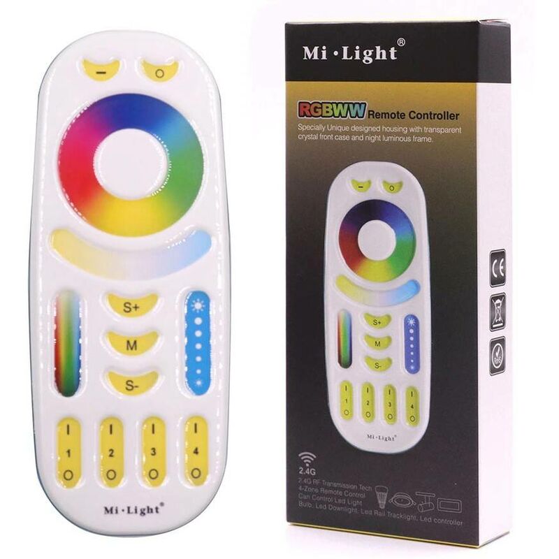 

Mando Controlador LED RGB+CCT 2,4 GHZ FUT092 - Mi Light