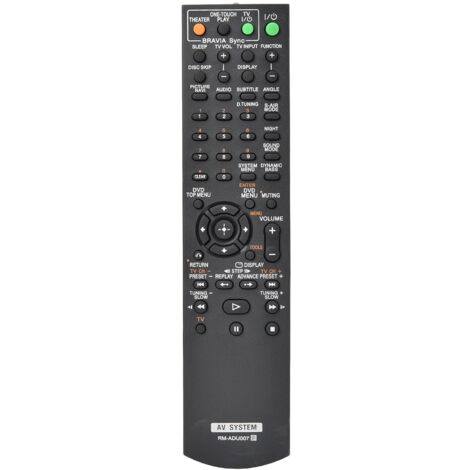 Mando de repuesto RM-ADU007 para sistema Sony con funciones inteligentes