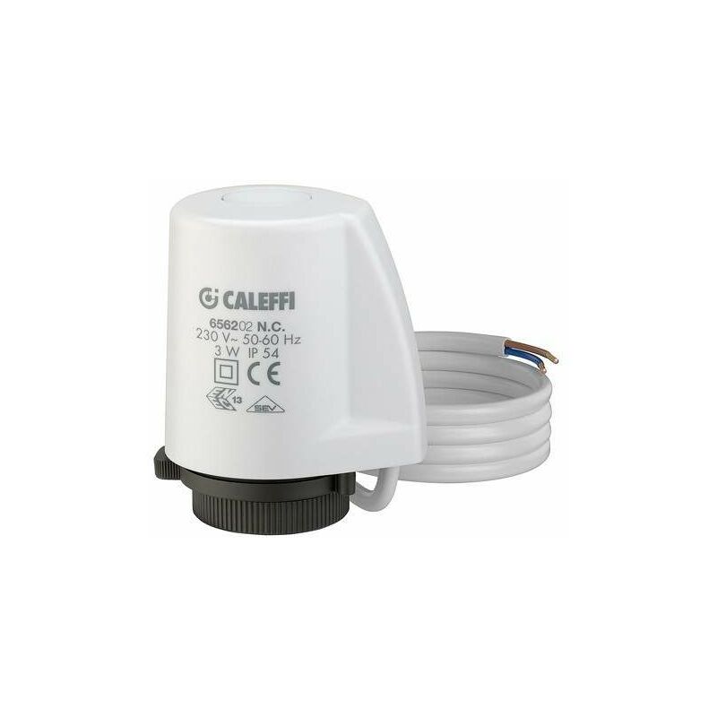 

Control electrotérmico sin microinterruptor auxiliar 656202-656204 | 24V - Caleffi