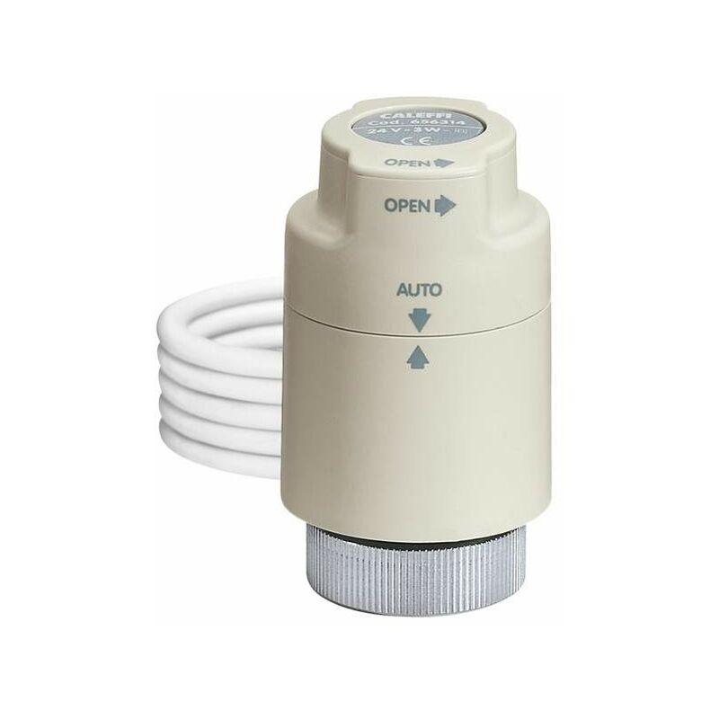 

Control electrotérmico con pomo y microinterruptor 6563 | 24V - Caleffi